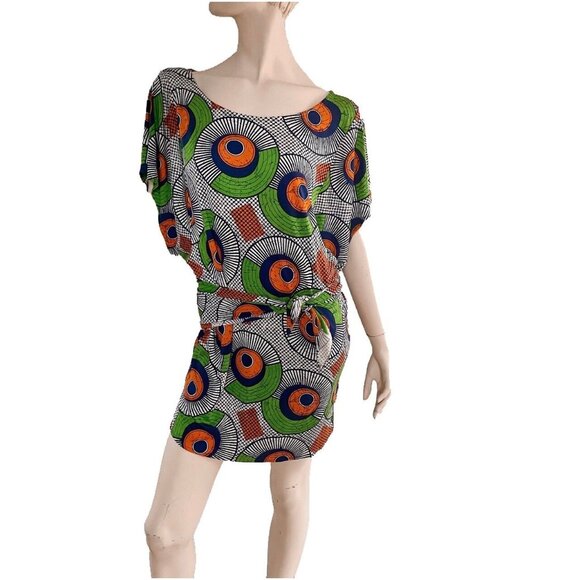 Vintage Y2K Minidress, Size M, Real Silk Dress, Nieves Lavi New York - Picture 2 of 9